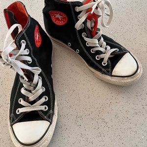 Limited edition converse high tops